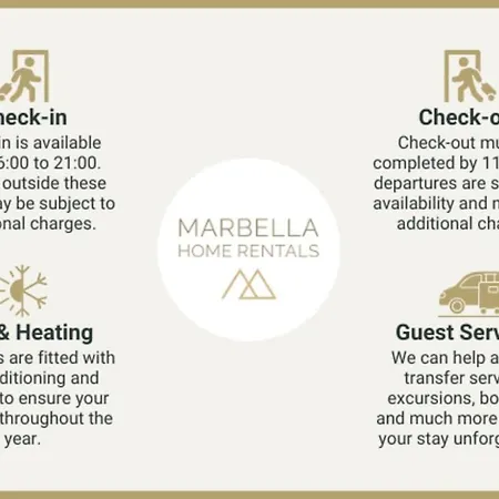 Marbella Home Rentals - Beachside, 3Br Townhouse